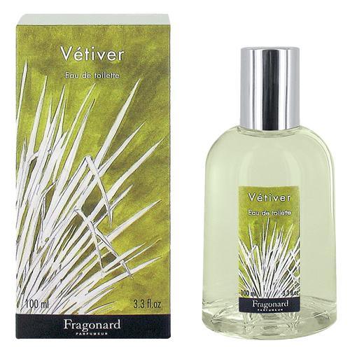 Fragonard Vetiver Eau de toilette - Parfums De France 