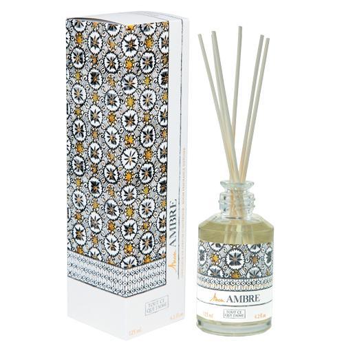 Fragonard Mon Ambre Room Diffuser & 6 sticks - Parfums De France 