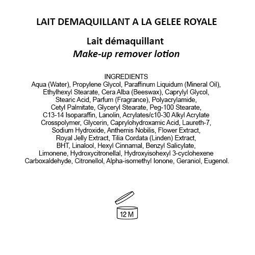 Fragonard Make-Up Remover With Royal Jelly - Parfums De France 