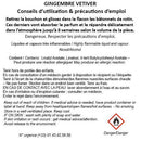 Fragonard Gingembre Vétiver Room Diffuser & 10 sticks - Parfums De France 