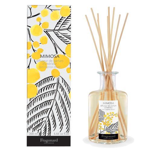 Fragonard Mimosa Room Diffuser & 10 sticks - Parfums De France 