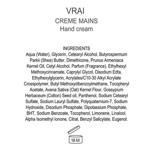 Fragonard Hand Cream VRAI - Parfums De France 